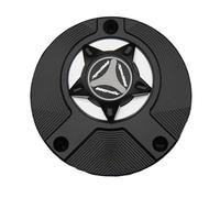 Gas Fuel Tank Filler Cap CNC Aluminum Keyless Motorcycle Fuel Gas Tank Cap Cover For Yam&aha XJR1300 XJR 1300/Racer 2004-2016