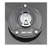 Gas Fuel Tank Filler Cap Keyless Motorcycle Fuel Gas Tank Cap Cover For H&on&da RC51 SP1 2000 2001, SP2 2002 2003 2004 2005 2006