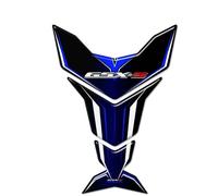 Gas Fuel Tank Pads Motorbike Fuel Tank Pad Protector Sticker For Suzuki GSX-S125 GSX-S750 GSX-S1000 GSX S GSXS GSX - S 125 750 1000 Decal Motorcycle Fuel Tank Decals(Blue)