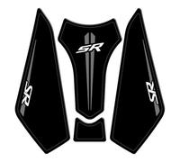 Gas Fuel Tank Pads Motorcycle Side Fuel Tank Protector Sticker for CFMOTO 450SR 450 SR Oil Traction Pads Anti Slip Decorative Decal Motorbike Protection Stickers(Color 14)