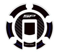 Gas Fuel Tank Pads Motorcycle Side Fuel Tank Protector Sticker for MT-09 SP MT 09SP 09 MT09SP 2024 Oil Pad Decorative Decal Motorbike Protection Stickers(Color 4)