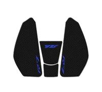 Gas Fuel Tank Pads Motorcycle Side Fuel Tank Protector Sticker for YZF-R7 YZFR7 YZF R7 700 2021-2023 Oil Pad Decorative Decal Anti Slip Motorbike Protection Stickers(Black 2)