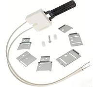 Gas Furnace Igniter 903758 for York for rheem Metal 903758 Gas Igniter Kit 9-Pack Silver Metal Build Heating Igniter 903758 for Home Furnace Repair 903758 Igniter 8.5x1.25x0.5 Inch for Gas Heater