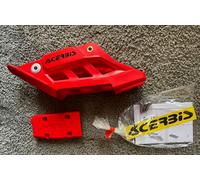 GAS GAS EC 250 F EC 350 F 2024 - 2026 ACERBIS BIKE CHAIN GUIDE BLOCK RED