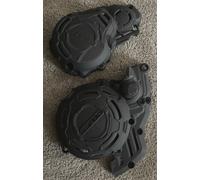 GAS GAS ECF 350 2024 - 2026 X-POWER CLUTCH & IGNITION COVERS BLACK