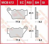 Gas Gas MC 125 2001-2002 TRW RSI Series Sindered Off-Road Race Brake Pads