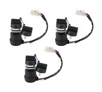 Gas Generator Ignition Switch 3 Wire High Performance Durable ABS Material Ignition Key Replacement for 186F 170F Gas Generators 3 Sets with 2 Keys Each