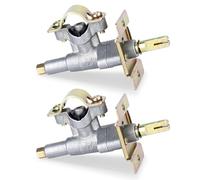 Gas Griddle Burner Valve for Blackstone 1554 1565 1836 1866 Replacement Parts, Griddle Control Valve for Blackstone 4 Burner Grills, Compatible With Blackstone 36" Griddle Replacement Parts, 2 Packs