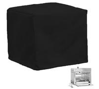 Gas grill cover with waterproof finish and UV blocking inner layer, made from 210D/420D oxford fabric, dustproof and wind resistant, adjustable drawstring for barbecue equipment (420D)