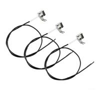 Gas Grill Igniter Electrode Wire for BG179 Series - Heat-Resistant Ceramic Spark Generator Replacement Part 800mm(800mm (3 Pcs))