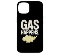 Gas Happens Funny Fart Humor Comic Saying Case for iPhone 13