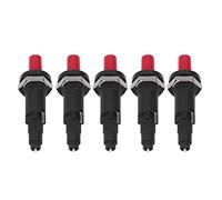 Gas Heater Piezo Igniter, 5 Pack 2 Outlet Push Button Igniter Piezoelectric Spark Ignition for Stove Fireplace Oven
