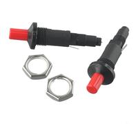 Gas heater Piezo Spark Igniter for IGNITION outlet Piezo button Ceramic for Gas Fireplace Gas Oven Gas Heater(2pcs)