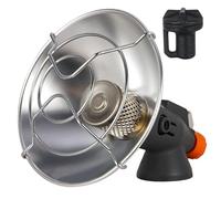 Gas Heater Portable Camping Heater Outdoor Butane Heater with Control Valve, Rapid Heating Tent Heater Tank Top Tent Heating Wamer Tent Stove Wamer Heater Camping Stove Warmer for Hiking Backpacking