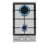 Gas Hob 30 cm 2 Burner Ring Stainless Steel Double Gas Cooker Hob Gas Burner Hob