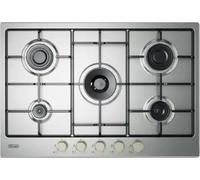 Gas Hob 5 Burner 75 cm Stainless Steel
