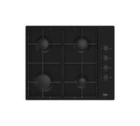 Gas hob - BEKO - 4 burners - 60 cm - HIGG64123SB