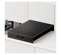 Gas Hob Cover with Handle Easy to Wipe Clean Worktop Utensil and Prep Surface Rack Covers for Counter Space Sink and Rv WXQTM(35x45x7cm)