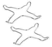 Gas Hob Reducer Universal, 2Pcs Stainless Steel Pan Support Stand for Small Pots & Moka Coffee Maker on Stove Top