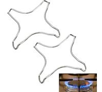 Gas Hob Trivet Safety Stars Stove Burner Chrome Stabilizer Kitchen Pan Stan Cook (1 pcs only)