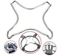 Gas Hob Trivet Safety Stars Stove Burner Chrome Stabilizer Kitchen Pan Stan Cook - 18426C (4 pcs)