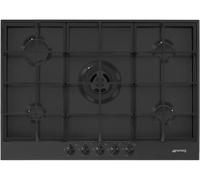 Smeg PX375MB Classic 73cm 5 Burner Gas Hob - MATTE BLACK