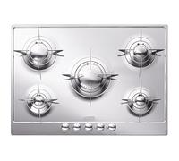 Smeg P705ES Gas Hob - Stainless Steel