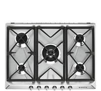 Smeg Victoria SR975XGH hob Stainless steel Built-in 68.5 cm Gas 5 zone(s)