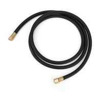 Gas Hose, Inert Argon Nitrogen Co2 Compressed Air Pipe Welding Union Nut 1/4 Inch (2.0M), Industrial Bottle Coupling Kit for Mig-Mag Welding
