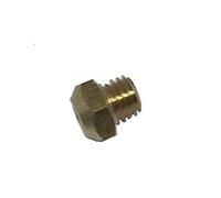 Gas Jet Injector Nozzle M7 x 1.0 Thread 9mm Head Orifice Size 0.75mm