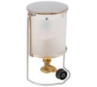 Gas lantern with valve Highlander Field Argenté 15,5x10x8,5 cm