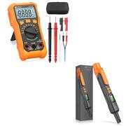Gas Leak Detector Natural Gas Detector & 2000 Counts Digital Multimeter Voltmeter Tester