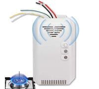 Gas Leak Detector - Natural Gas Detectors | Home Security Alarm | Coal Propane Detection Device for Campervan Marine 12V Use RV Monitoring Sensor