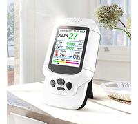 Gas Leak Detector Ozone Detector Concentration PM2.5PM1.0PM10 Temperature and Humidity TVOC Quality Grade Seven in One