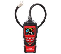 Gas Leak Detector Sniffer Portable Combustible Gas Detector Handheld Gas Analyzer Flammable Natural Gas Acetone Propane Benzene Ethanol Gasoline Methane Tester 9999 PPM 20% LEL with LCD Color Display