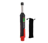 Gas Leak Detector with LCD Backlit Display - Portable Handheld Analyzer - Semiconductor Sensor with Audible Visual and Vibration Alarms - ABS Material Construction with Pocket