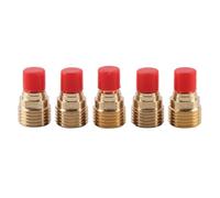 Gas Lens Collet Body 45v44, Collet Body Welding Torch Gas Lens Kit Accessories 2.4mm(3/32inch)