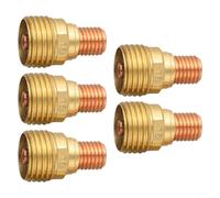 Gas Lens Connector Bodies for TIG Welding Torch Set of 5 Brass Collets for WP Models (45V43)