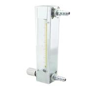 Gas LZB-3, 6-60ml/min glass rotameter flow meter with control valve for Air float gas rotameter,it can adjust flow