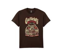 Gas Monkey Garage Camero Men's T-Shirt in Chocolate | Size: Small Gas Monkey Garage Chocolate S