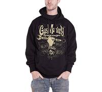 Gas Monkey Garage Men's BG-37-GMG017-H65-6 Hooded Sweatshirt, Nero, XXL
