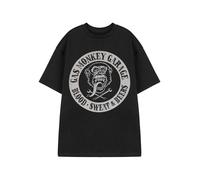 Gas Monkey Garage Mens Black Blood Sweat & Beers Short Sleeved T-Shirt - Large