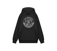 Gas Monkey Garage Mens Black Checker Disc Hoodie - Small