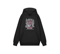 Gas Monkey Garage Mens Black Garage Flags Hoodie - Medium