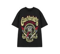 Gas Monkey Garage Mens Black Spark Plugs Short Sleeved T-Shirt - Large