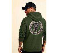 Gas Monkey Garage Men's Chapter Hoodie in Khaki | Size: Medium Gas Monkey Garage Khaki M