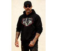 Gas Monkey Garage Men's Dallas Shocks Hoodie in Black | Size: Small Gas Monkey Garage Black S