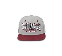 Gas Monkey Garage Official Embroidered Snapback Hat - Adjustable Cap - Motorsport Automotive Trucker Style