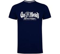 Gas Monkey Garage OG T-Shirt Logo Blue-XXL