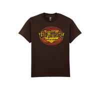 Gas Monkey Garage Shield Men's T-Shirt in Chocolate | Size: Large Gas Monkey Garage Chocolate L